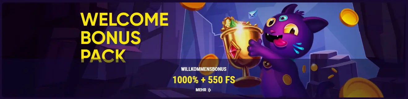 Willkommensbonus – Angebot für die erste Registrierung und die erste Einzahlung